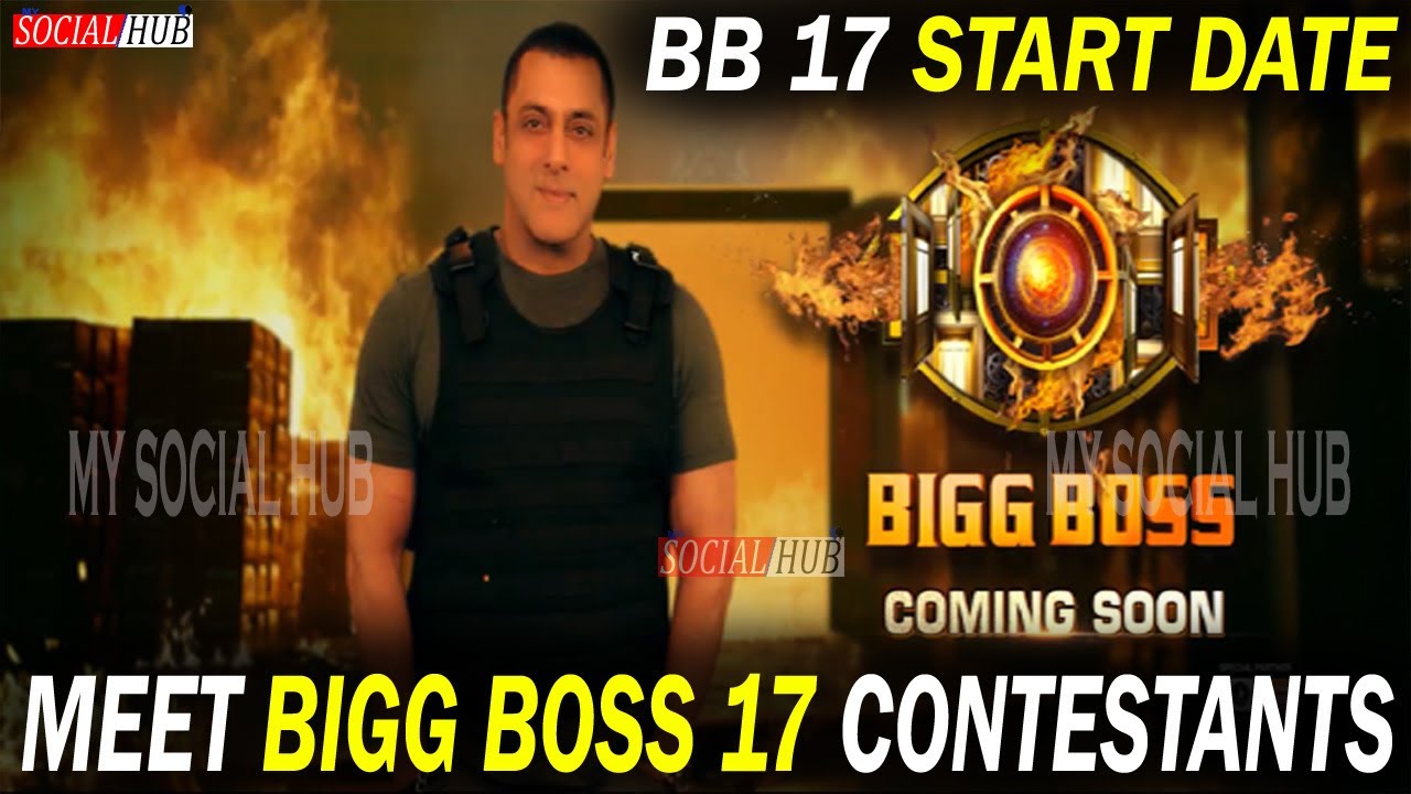 Bigg Boss 17 Contestants List | BB 17 Contestants | Bigg Boss 2023 | Bigg Boss 17 Start Date