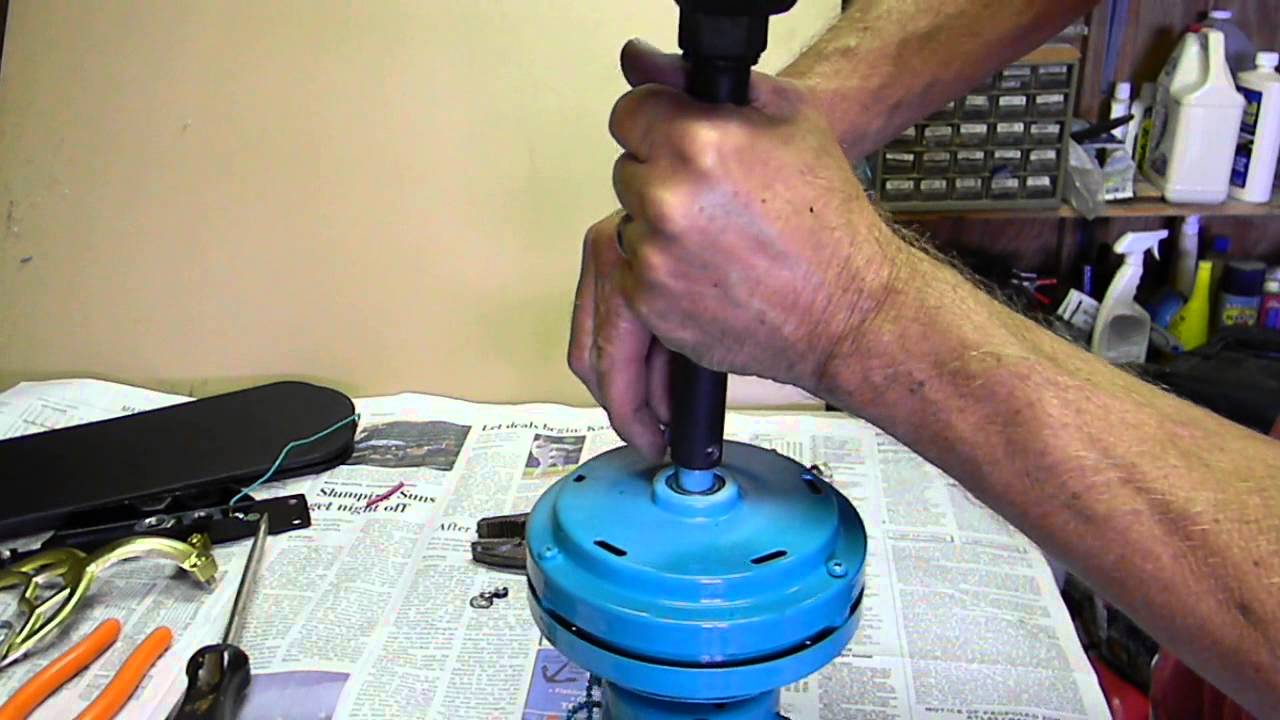 How to Convert a Ceiling Hugger Fan to a Downrod Fan - Step 1 of 3.