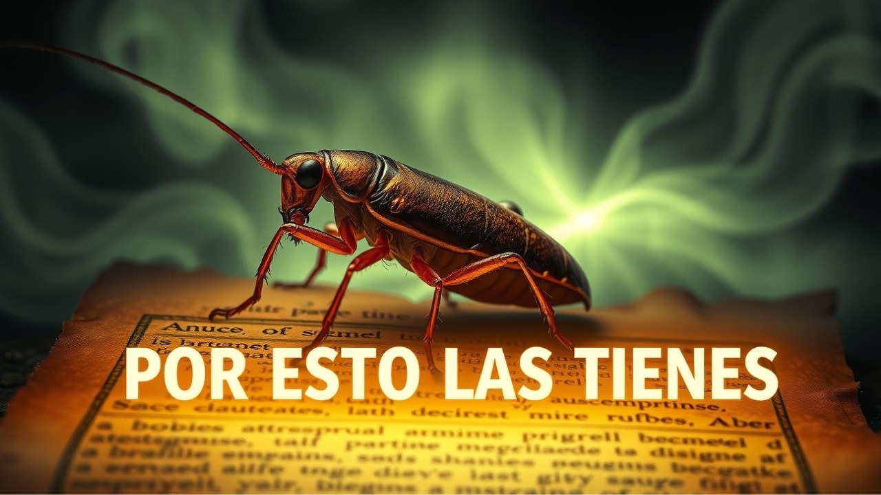 El Significado ESPIRITUAL de POR QUÉ hay CUCARACHAS en tu CASA