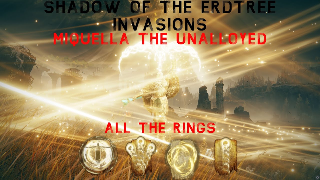 Elden Ring DLC PvP Invasions - Miquella Golden Order Fundamentalist Build