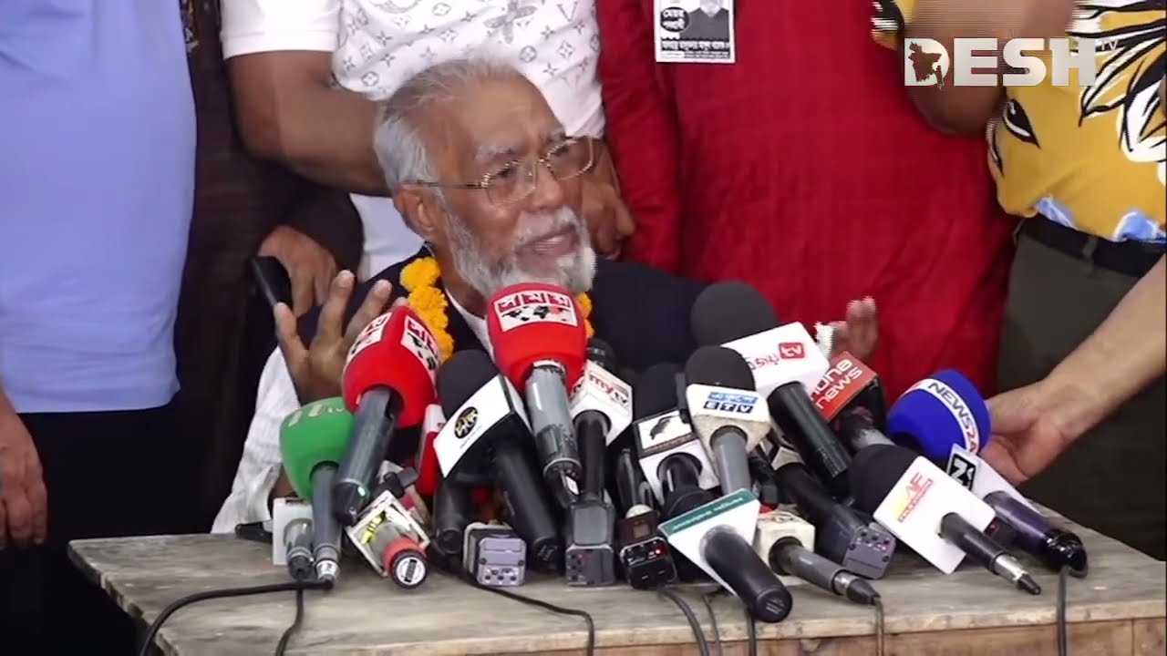 🔴LIVE: খুলনায় জয়ের পর প্রতিক্রিয়া জানাচ্ছেন নৌকার প্রার্থী | City Election News Update | Desh TV