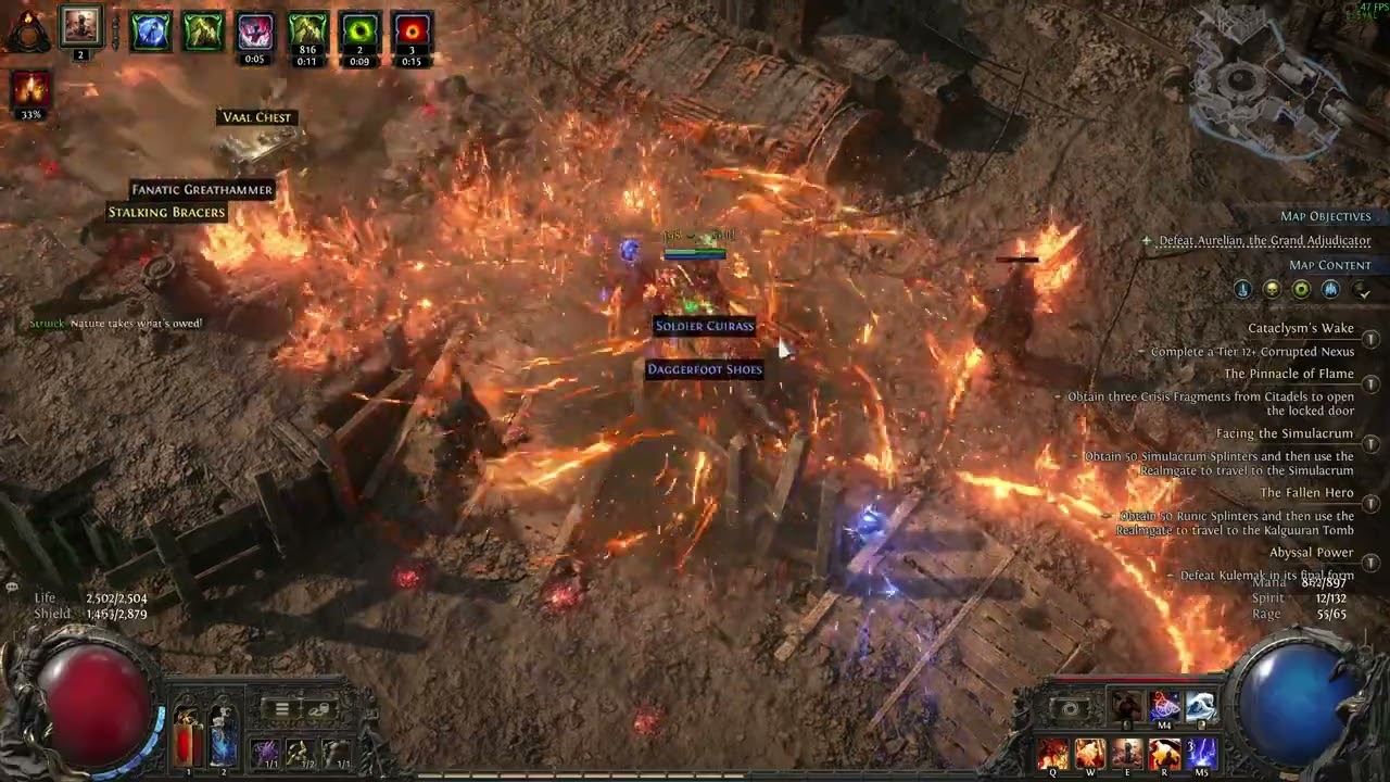 Shaman Bear Zealot Oat Show case