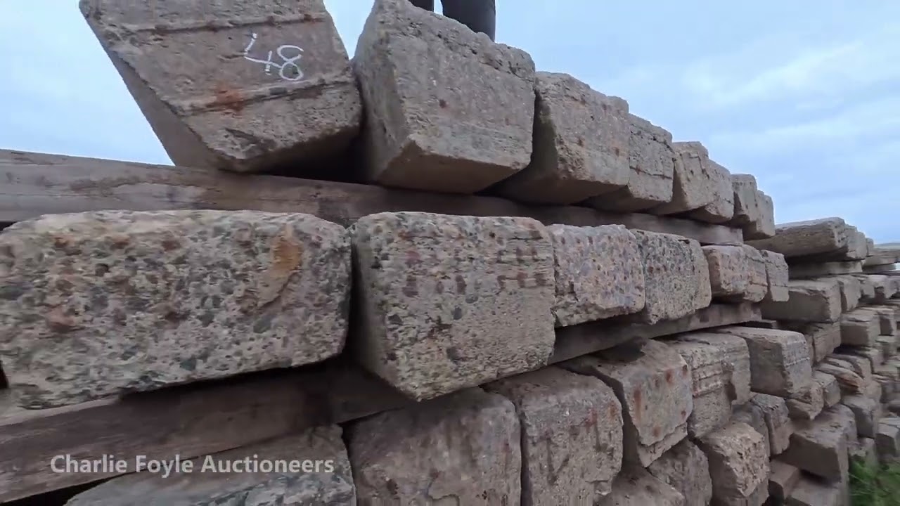 48 x Concrete Railway Sleepers - Farlam Landcare Auction, 25th March 2026, 10am GMT
