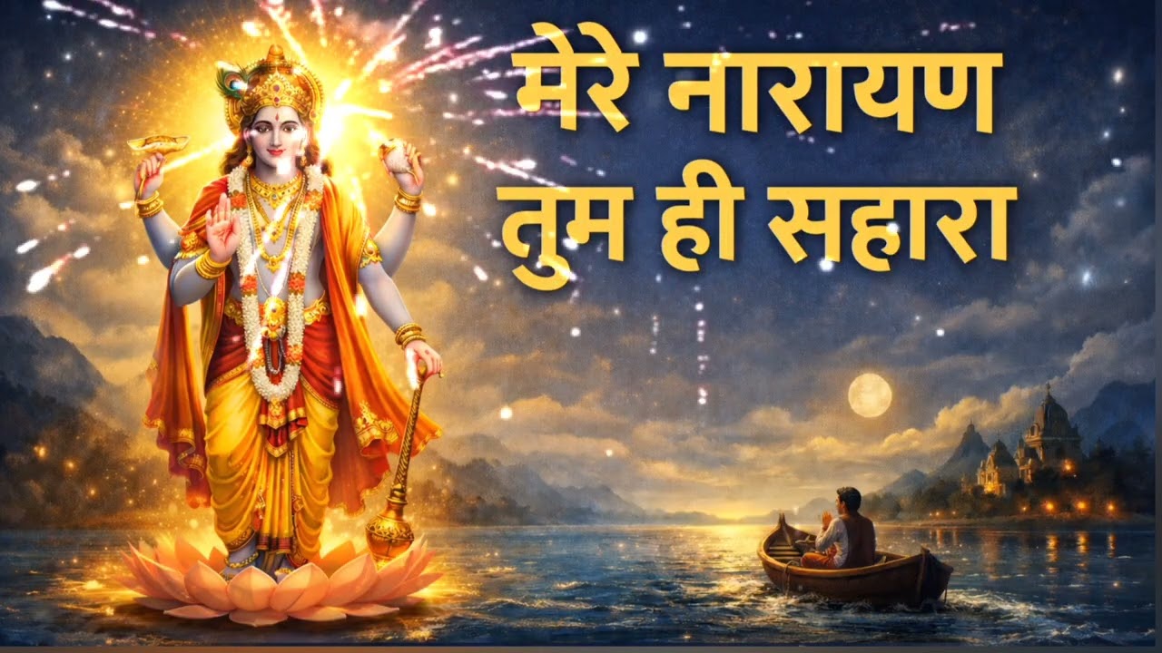 मेरे नारायण तुम ही सहारा | Beautiful Vishnu Bhajan | Heart Touching Narayan Bhajan 2026