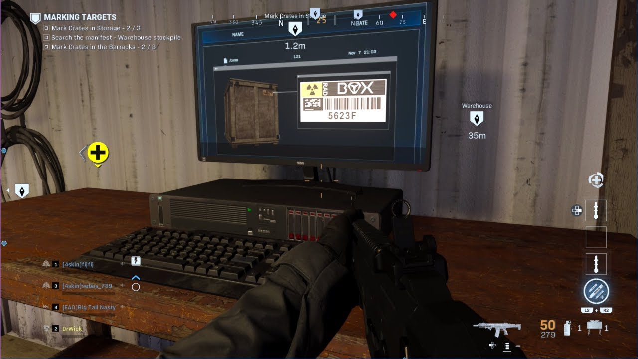 Modern Warfare: Spec Ops: Operation Kuvalda - How to Mark Crates