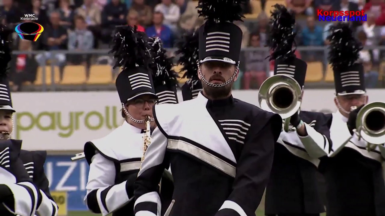 Show- en Marchingband Jubal Zwolle tijdens WMC Kerkrade 2017