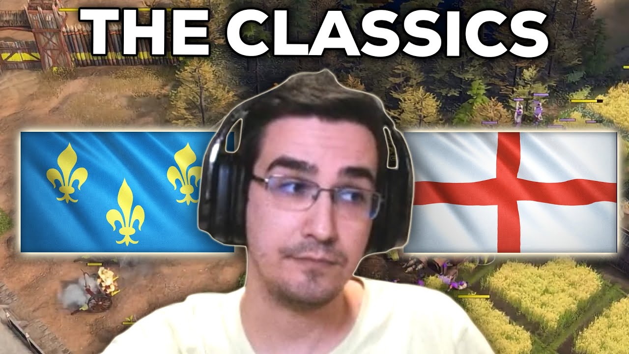 GOOD OLD CLASSICS - French vs English Pro 1v1 in AOE4...