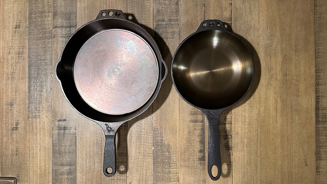 Smithey Ironware Cast Iron: Differences between First Gen No. 10 & No. 8 vs Current Model