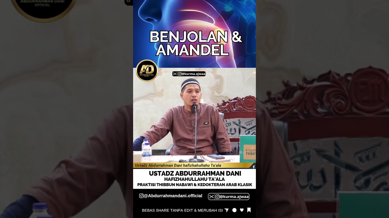 BENJOLAN DAN AMANDEL