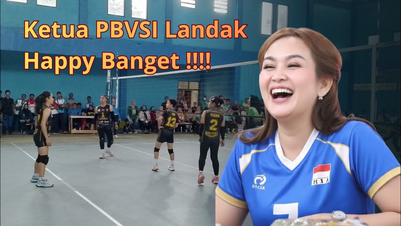 Detik-detik Kemenangan Landak Atas Pontianak Kejurprov Bola Voli 2025