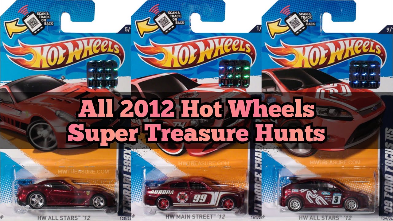 All 2012 Hot Wheels Super Treasure Hunts