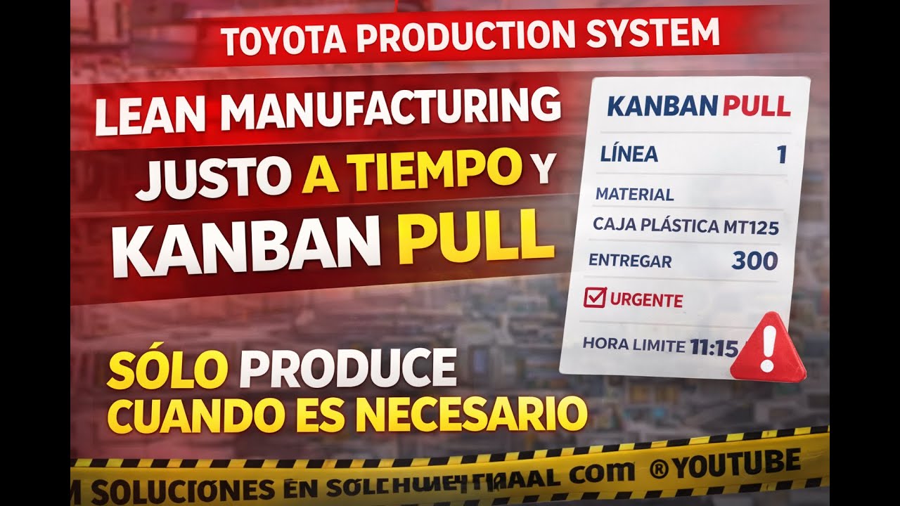 Kanban Digital en Lean Manufacturing | Automatiza el Pull System con Google Forms y ChatGPT