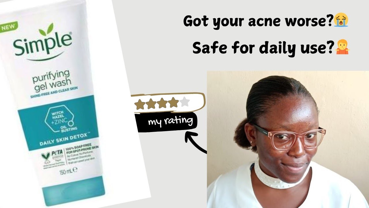 Гель для умывания Simple Purifying Gel Wash: достаточно ли он мягкий для ежедневного использования?
