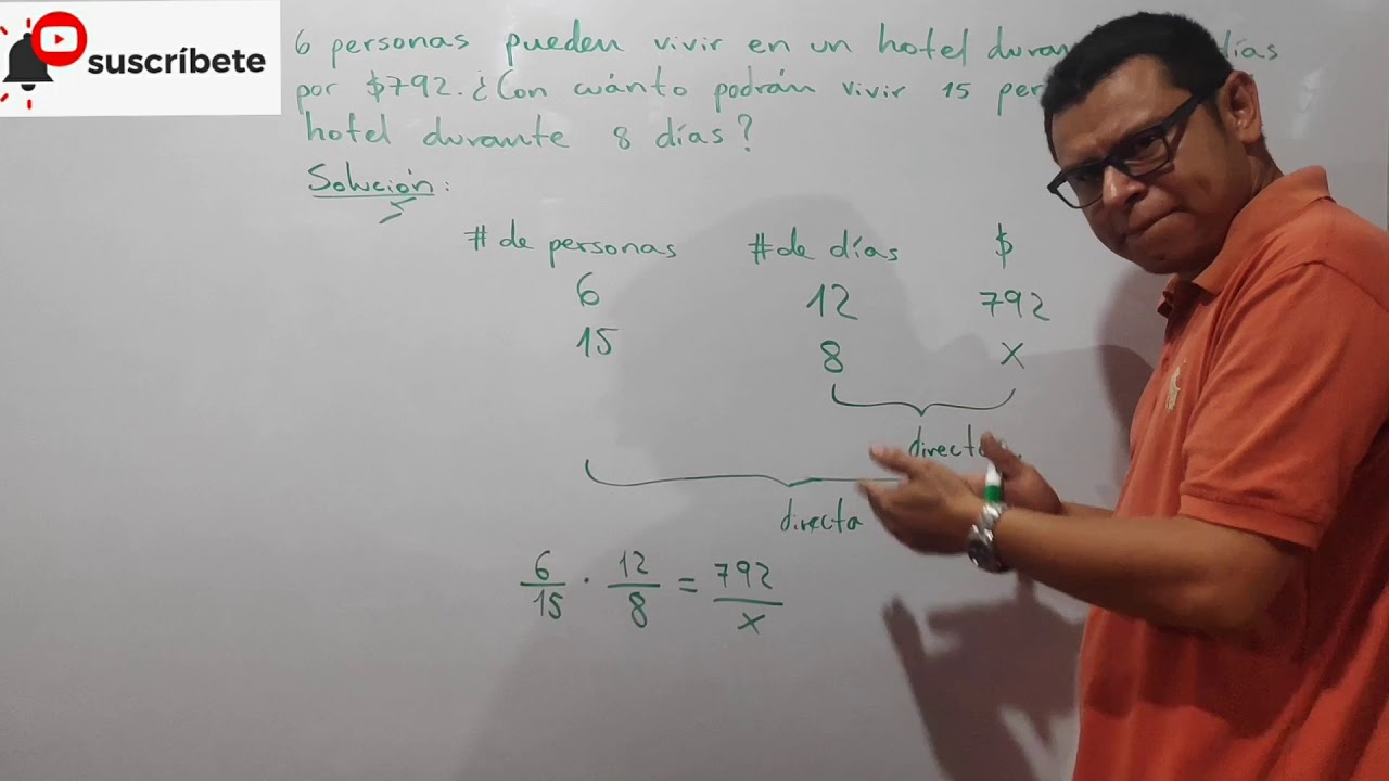 REGLA DE TRES COMPUESTA