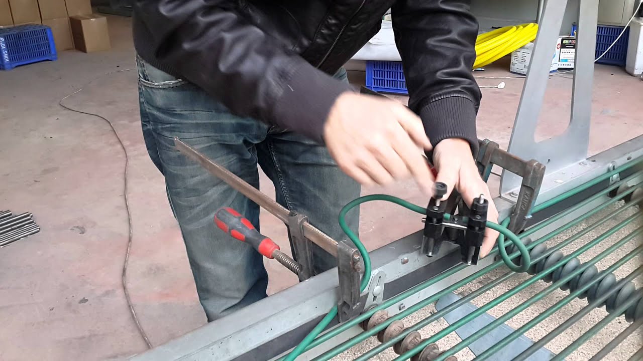 Zeytin Ayırma Makinesi İpi Yapıştırma