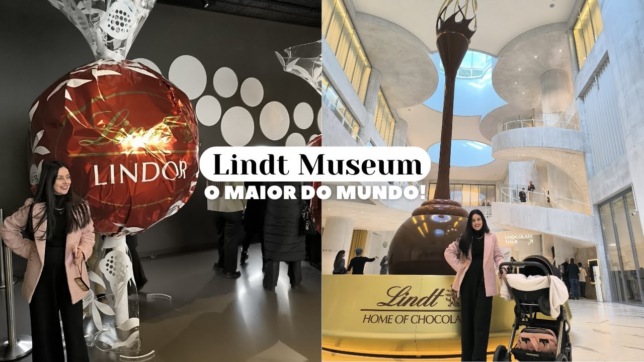 LINDT: O Maior museu do Chocolate do MUNDO! | ThaNaSuíça