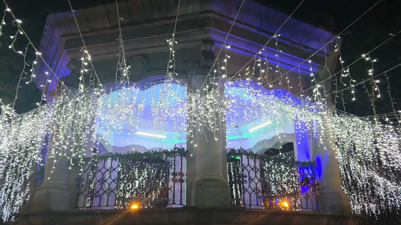 Nochistlan Zacatecas por la noche ...Mexico 