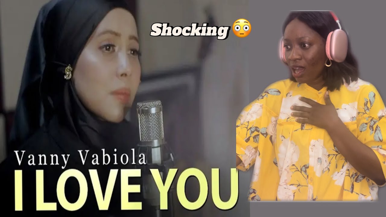 First ever reaction to Vanny Vabiola I Love You' Celine Dion Cover