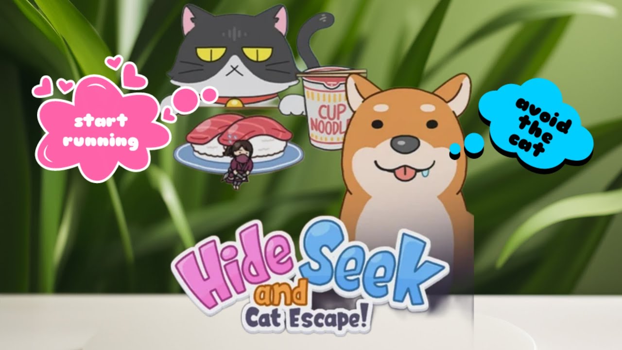 Hide and seek:cat escape| live 8 let's Go ▶️
