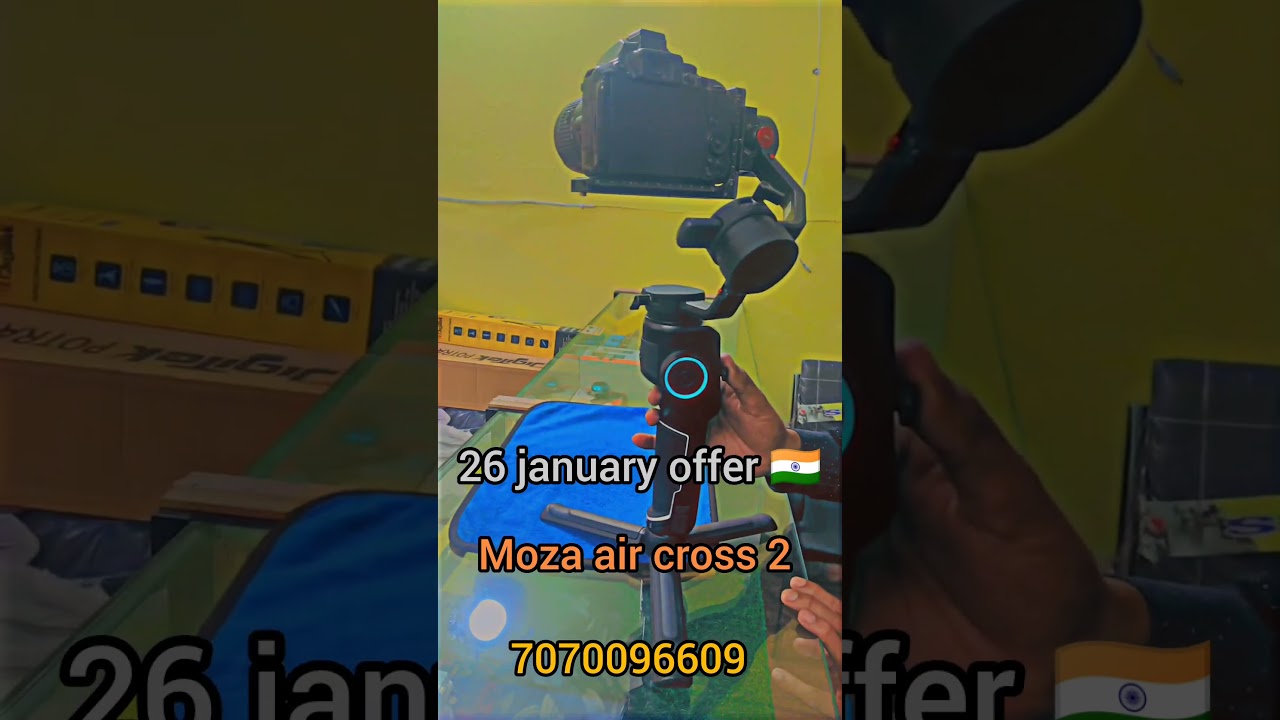 Moza air cross 2 🔥 gimbal ||Second hand dslr camera market 