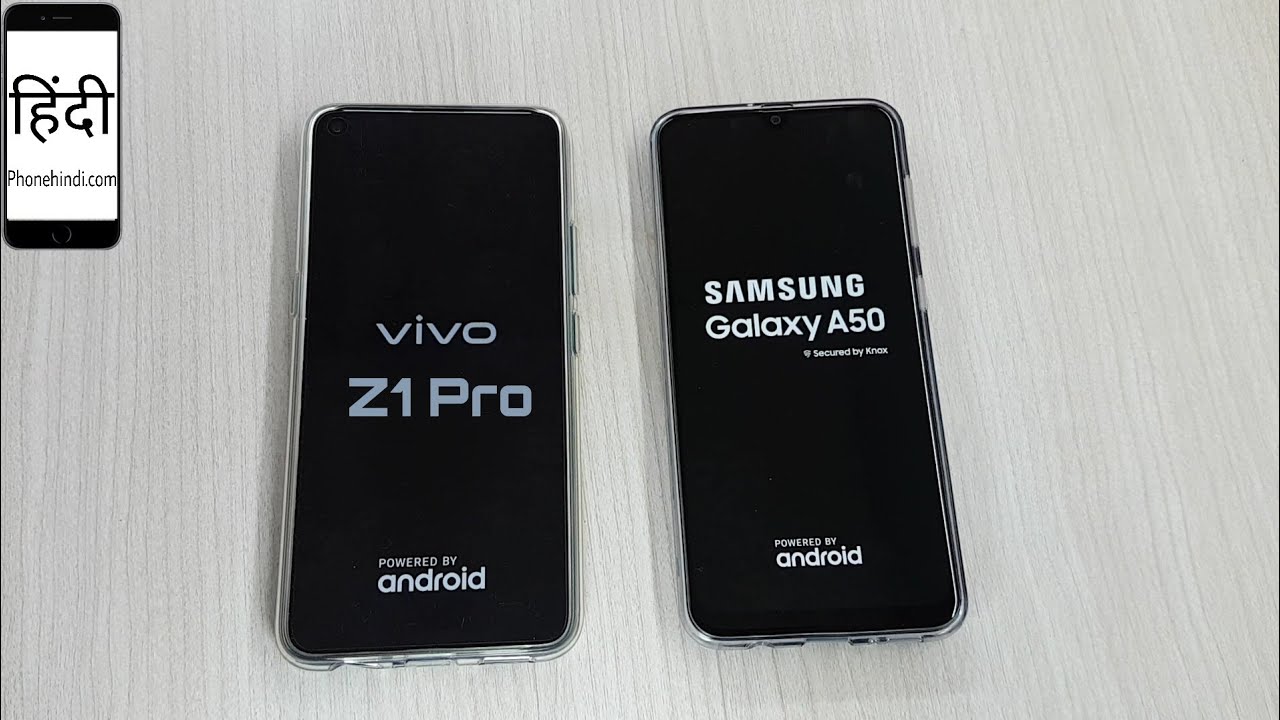 Galaxy A50 vs VIVO Z1 Pro full Comparison