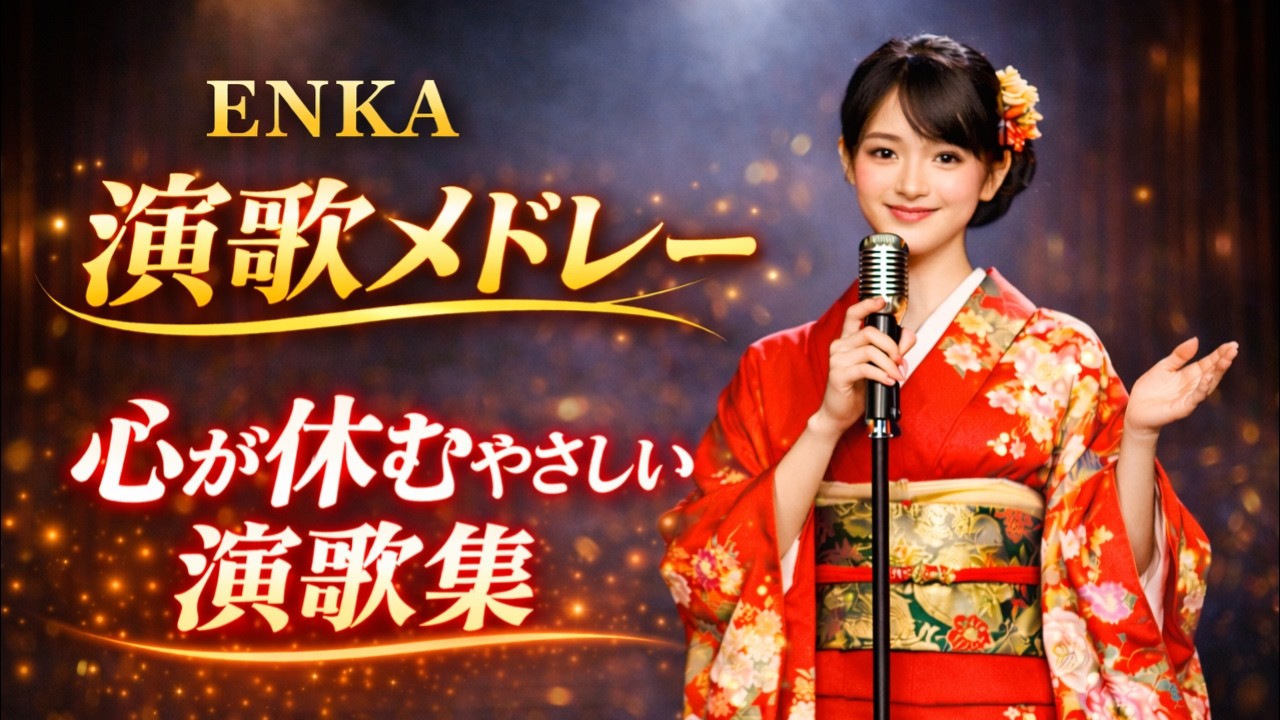女の演歌メドレー｜心が休むやさしい歌[演歌の響き]