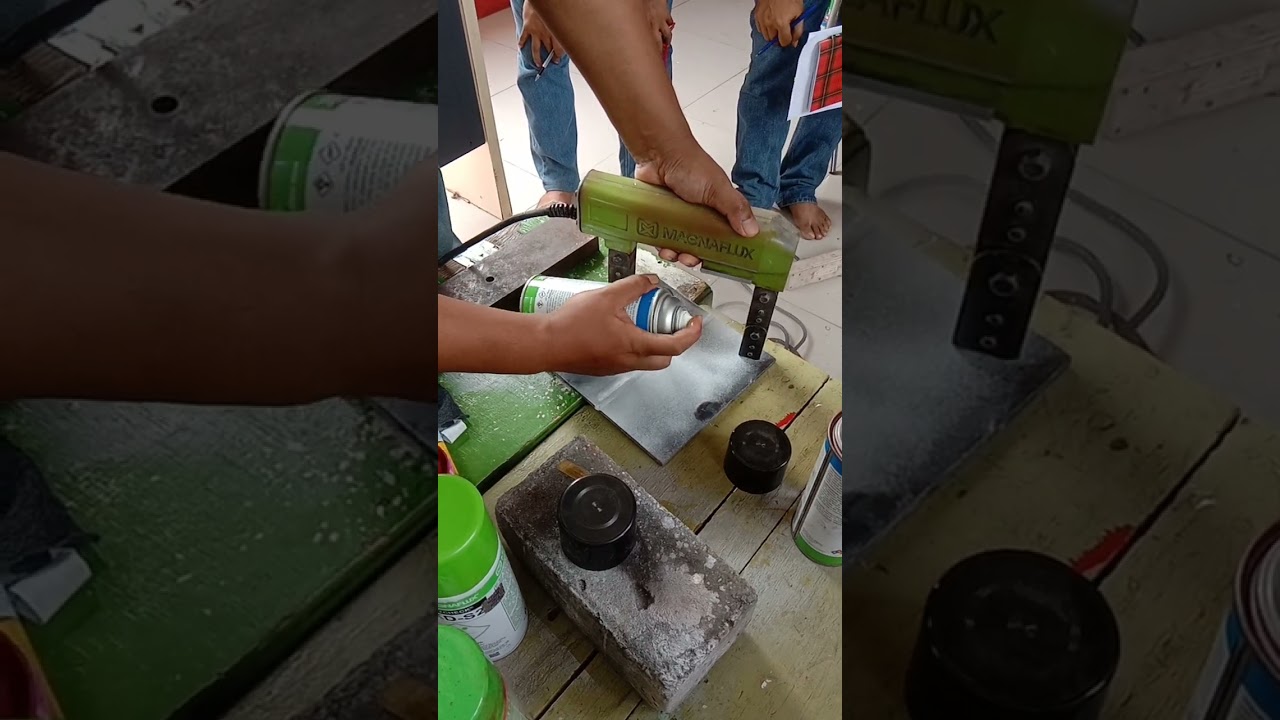 pengujian MT(magnetic testing)NDT