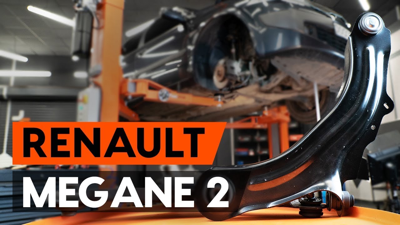 Så byter du främre länkarm / främre bärarm på RENAULT MEGANE 2 (LM) [GUIDE AUTODOC]