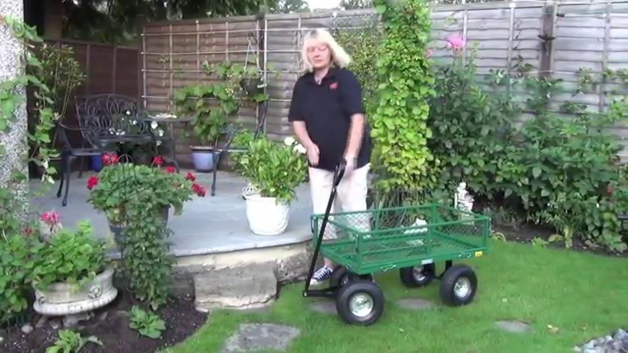 Draper mesh garden/utility cart 58552