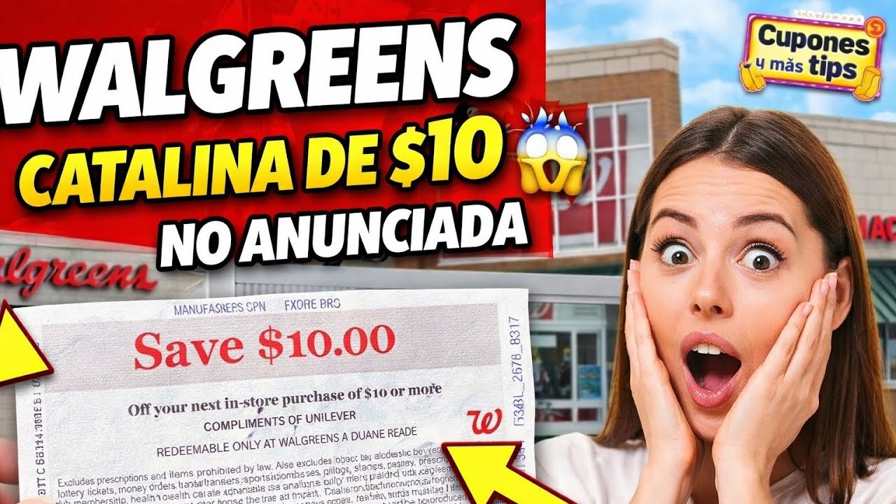 Walgreens🔥ANOTHER $10 SURPRISE CATALINA 🔥🔥😱🤯