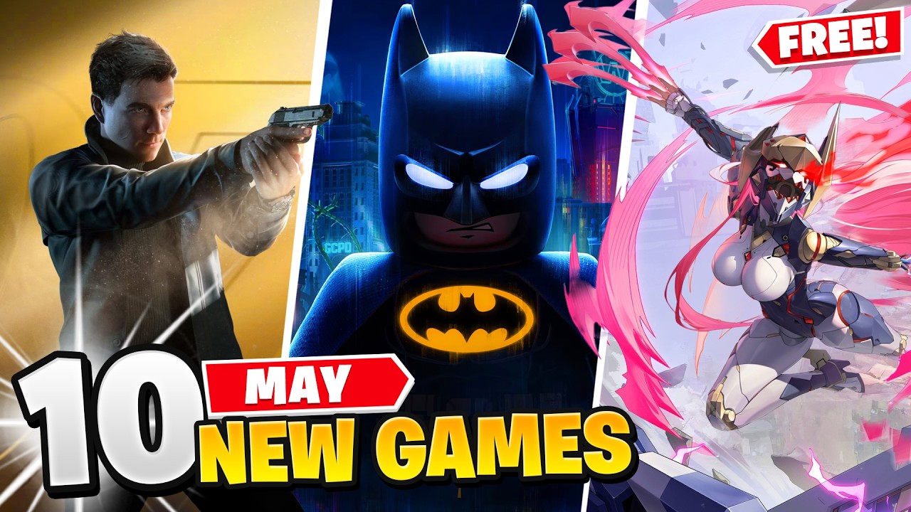 10 новых игр в мае 2026 года (2 бесплатные игры)
