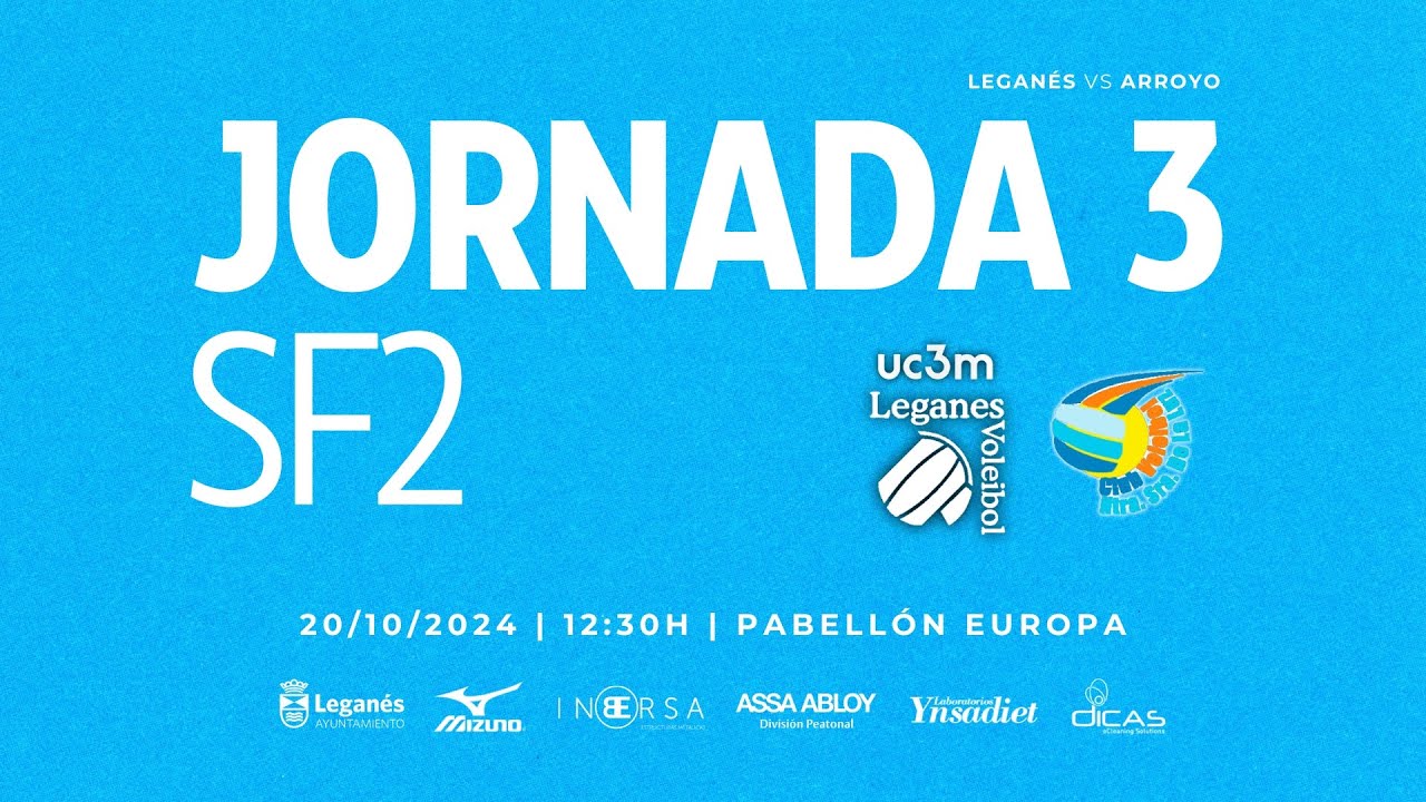 SUPERLIGA 2 FEMENINO| Jornada 3 - CV Leganés vs Extremadura Arroyo