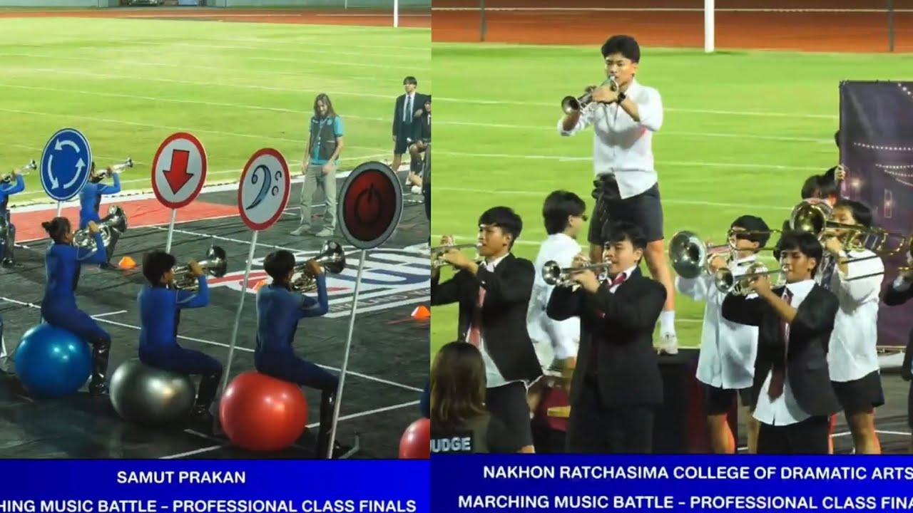 BrasslineBattle Professional Class TWMC2025 Samutprakan VS Nakhonratchasima College Of Dramatic Arts