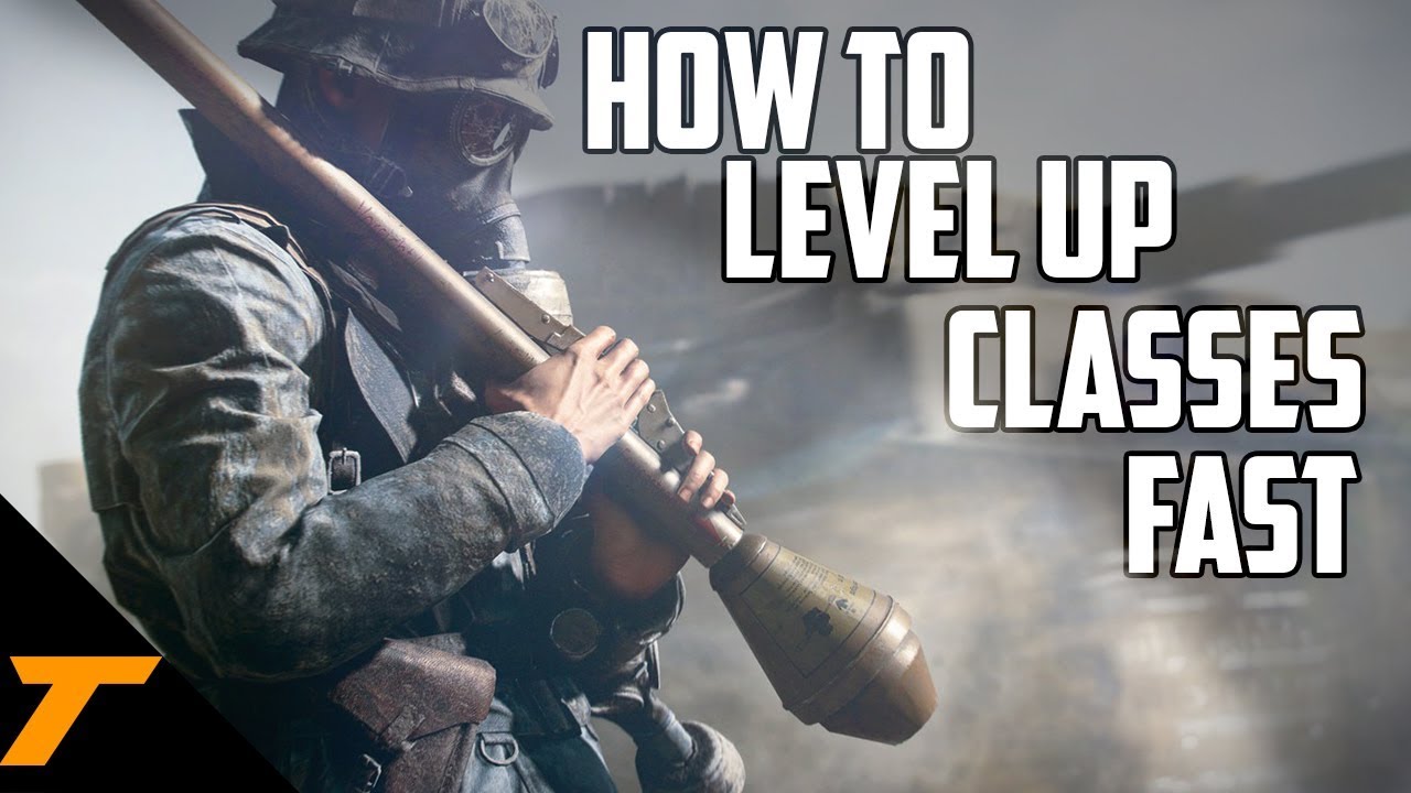 Battlefield V - FASTEST WAY TO LEVEL UP CLASSES (Assault, Medic, Support, Scout)