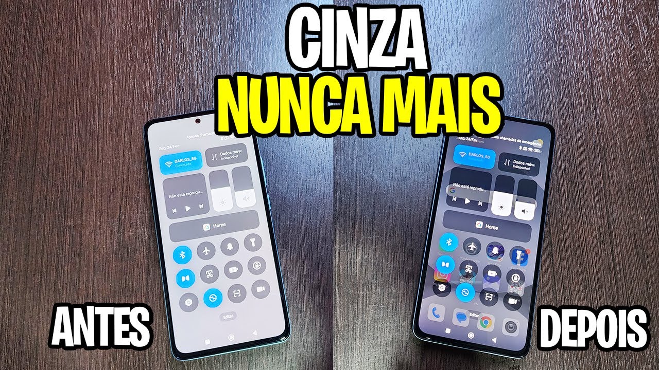 OFICIAL! Como tirar Central de Controle cinza do seu Xiaomi de uma vez por todas 2026