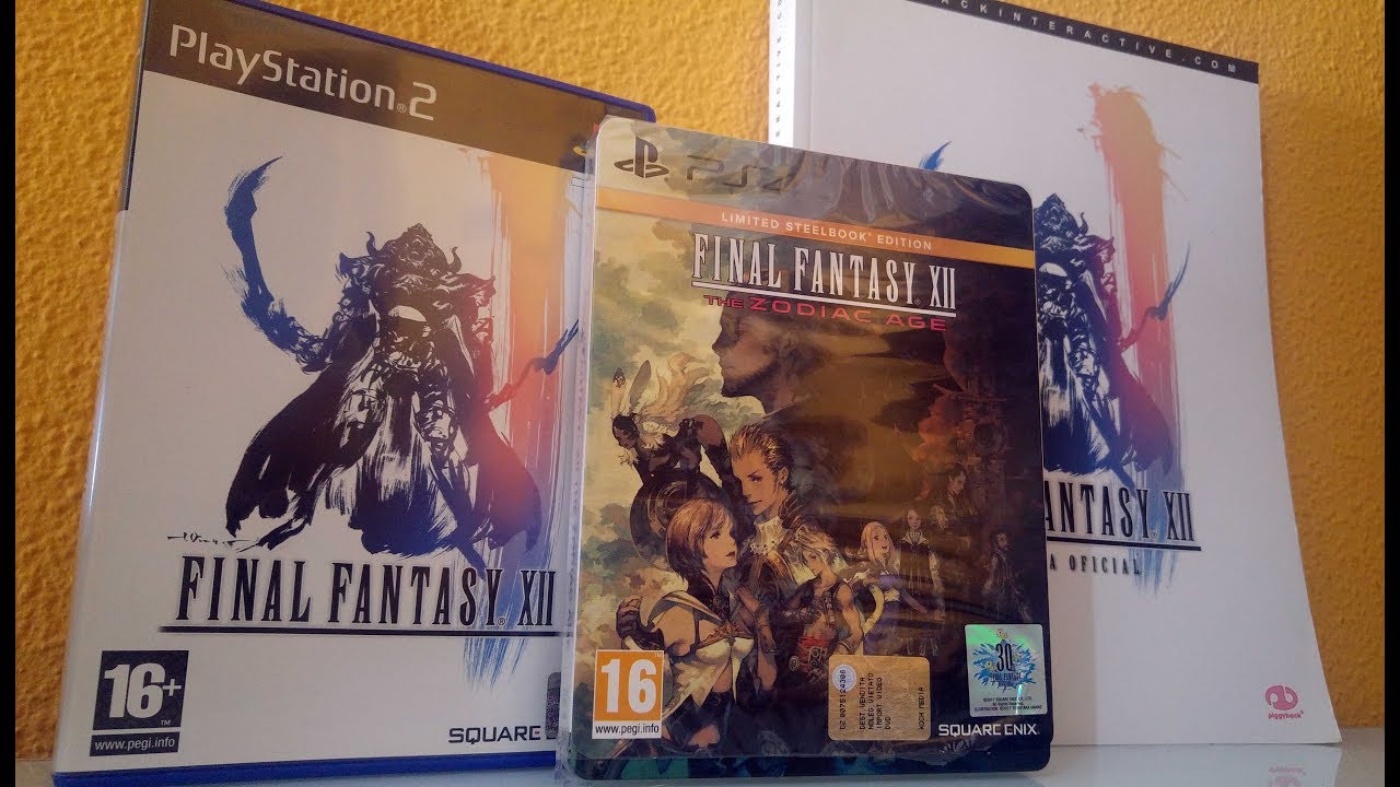 inal Fantasy XII: The Zodiac Age  Unboxing
