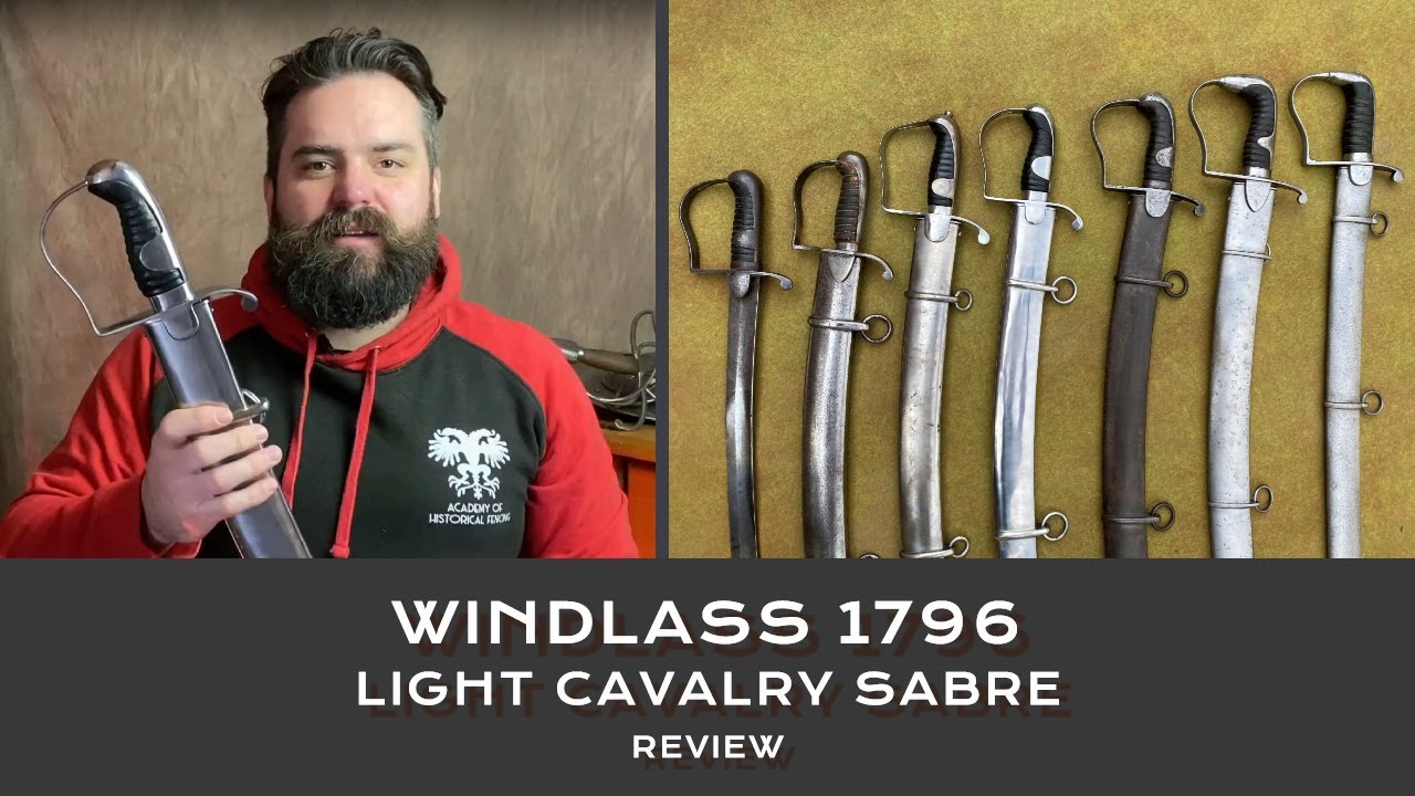 Обзор лёгкой кавалерийской сабли Windlass 1796 года