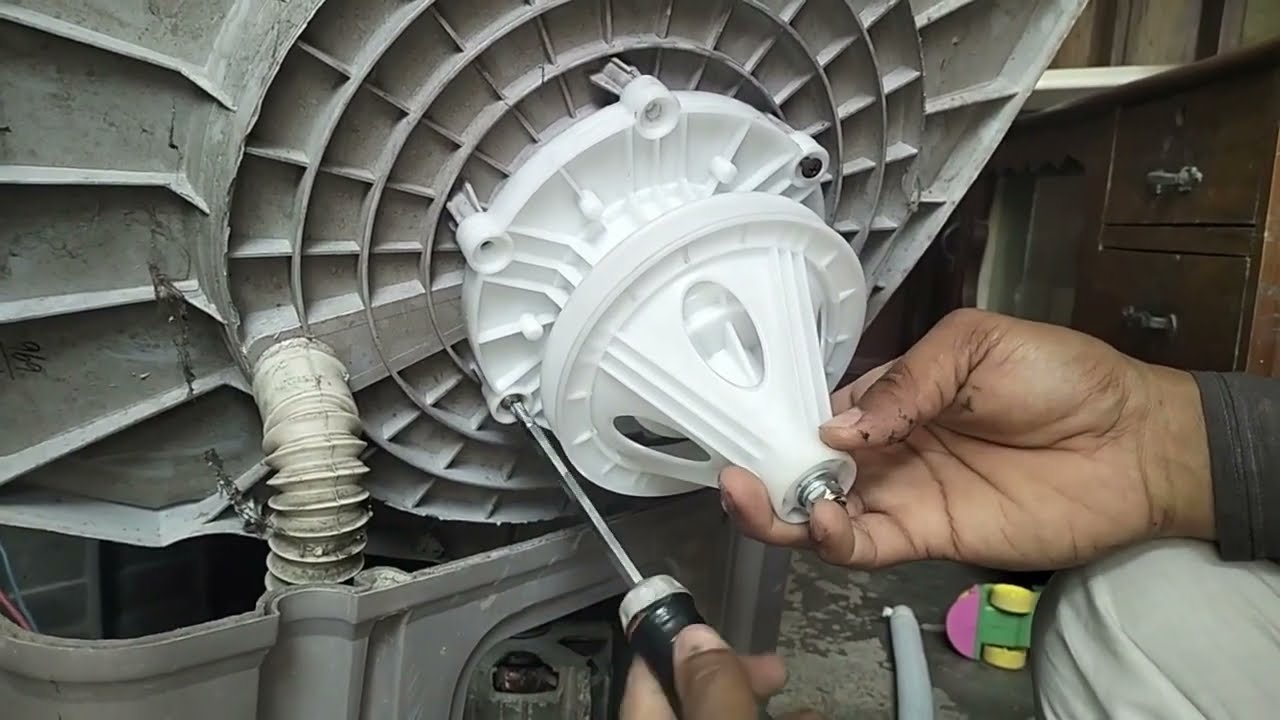How to Install Super Asia Washing Machine Gearbox #electric#working  #electrical #washingmachine