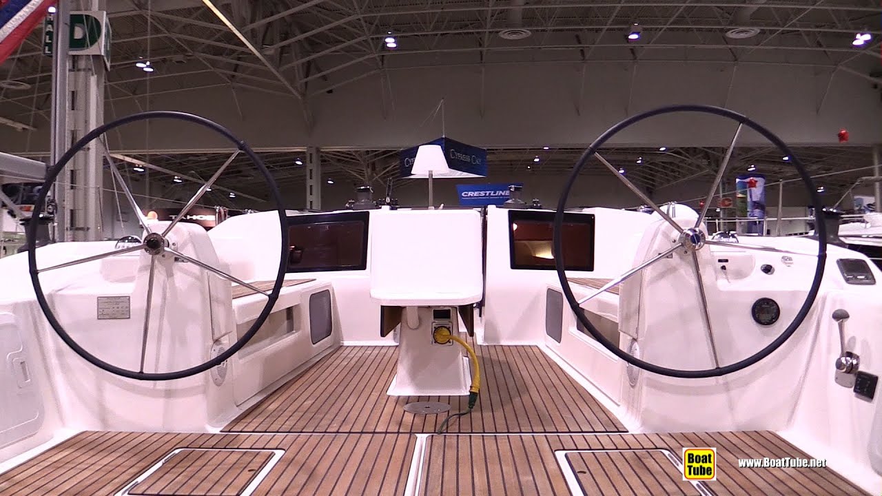 2015 Dufour 410 Grand Large Sailing Yacht - Deck, Interior, Hull Walkaround - 2015 Toronto Boat Show