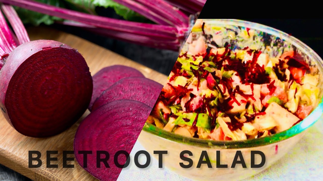 Beetroot Salad 🥗| Rainbow Salad | Diet Food | Salad Bowl | Beet | चुकंदर सलाद 