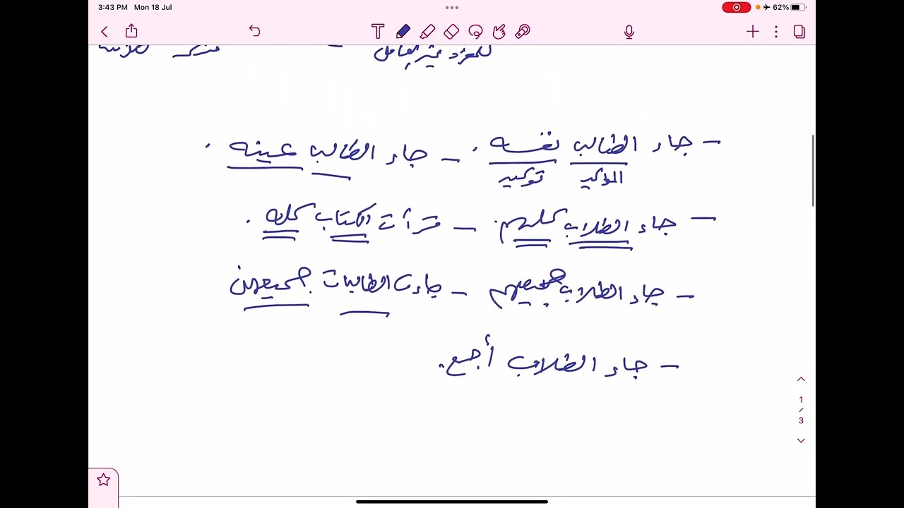 التوكيد ـ لغتي ( ثاني متوسط )