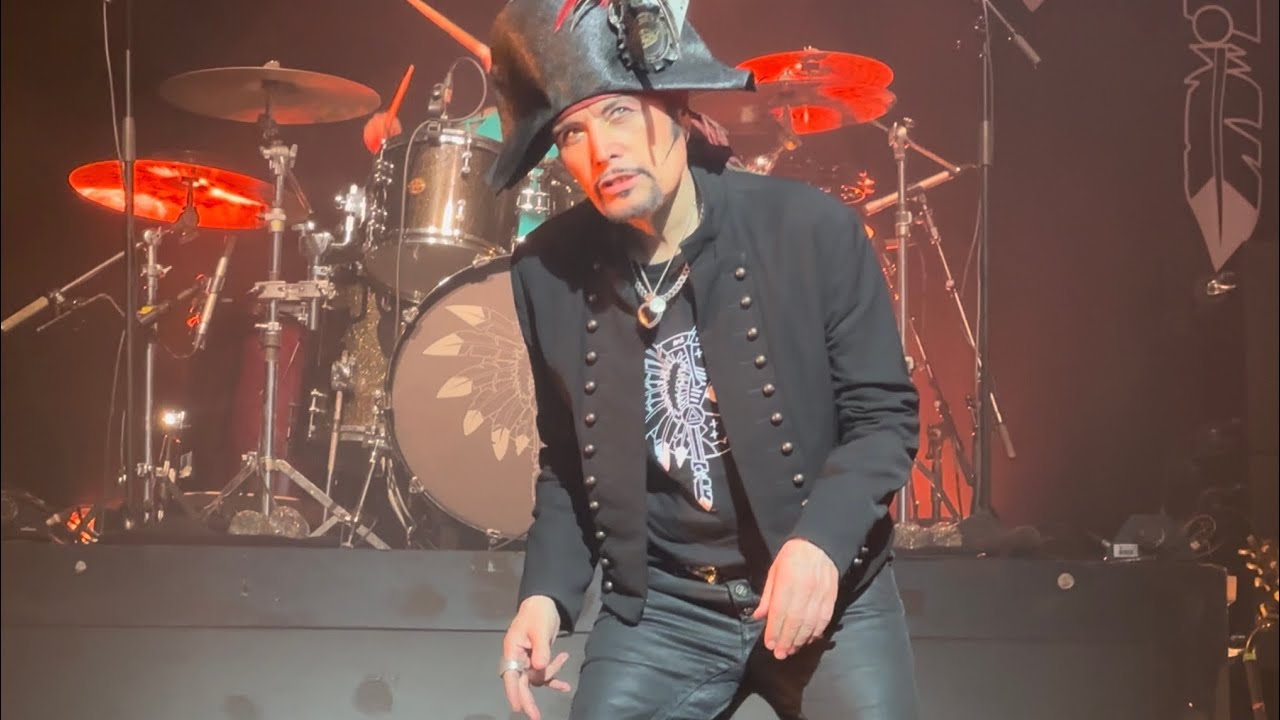 Adam Ant live - Los Rancheros - Stockton Globe, October 30, 2025