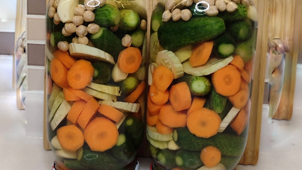 Ev Yapımı Çıtır Çıtır Turşu Tarifi 🥒  Garantili Ölçü🥒🥕🧄