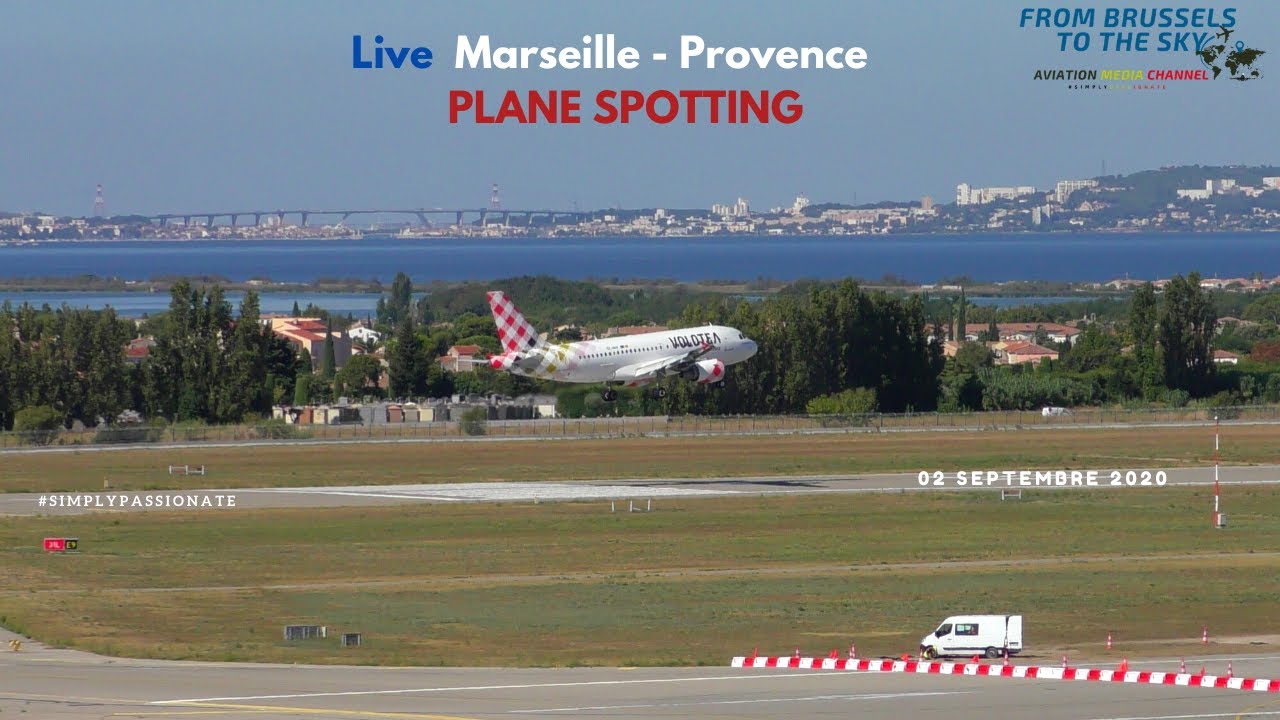 LIVE MARSEILLE AIRPORT PLANE SPOTTING