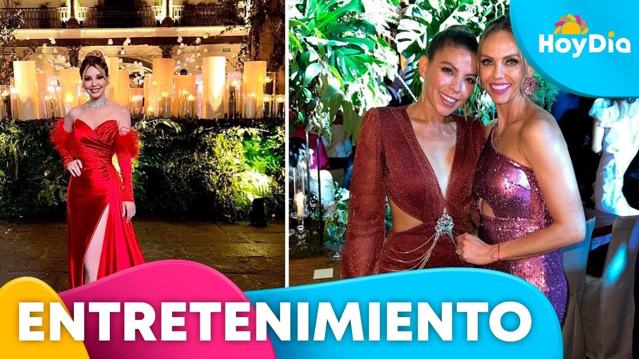 Los invitados a la boda de Alix Aspe que marcaron la tendencia en moda | Hoy Día | Telemundo