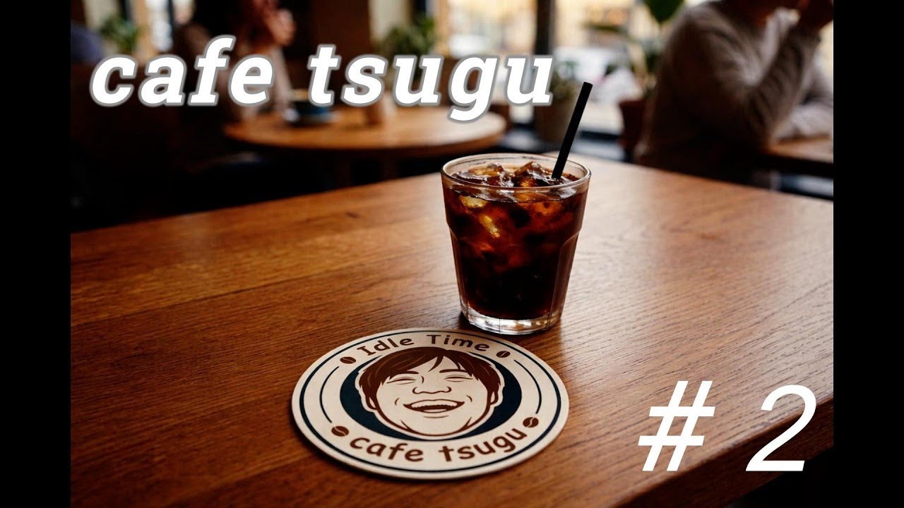 無駄な時間を過ごす動画『cafe tsugu』#2