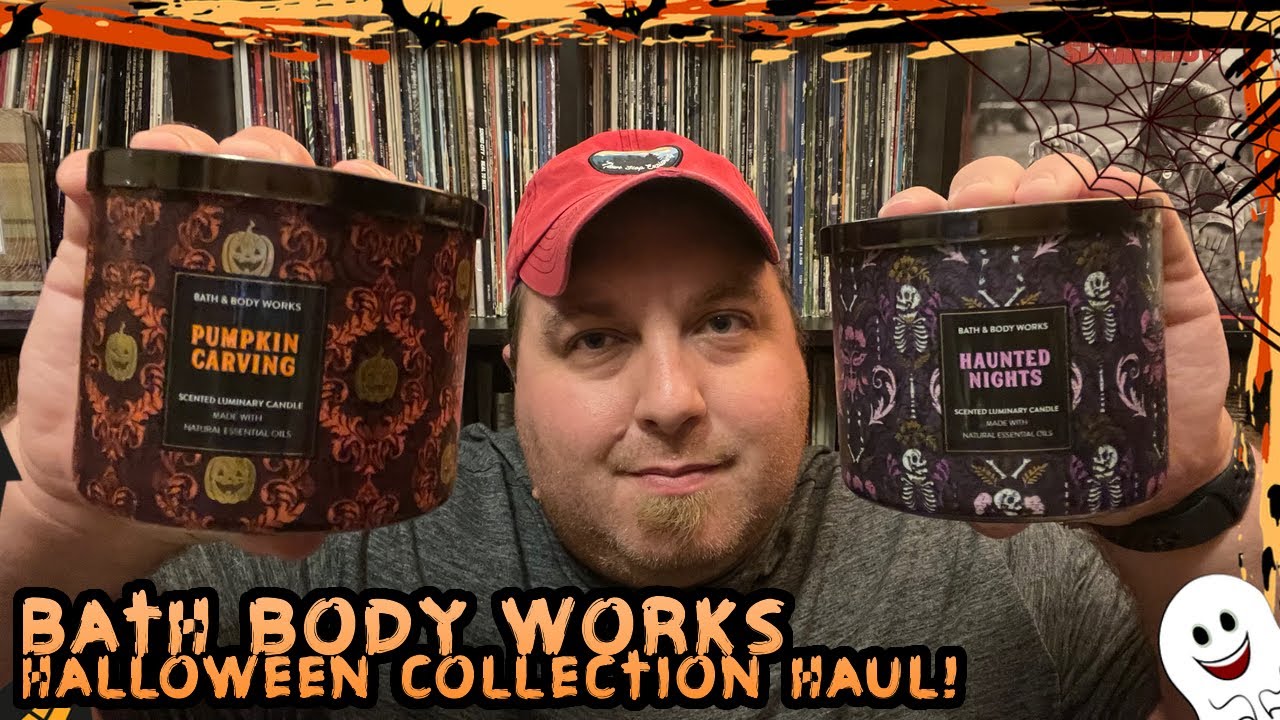 Bath & Body Works Halloween 2021 Candle Haul | Pumpkin Carving | Haunted Nights