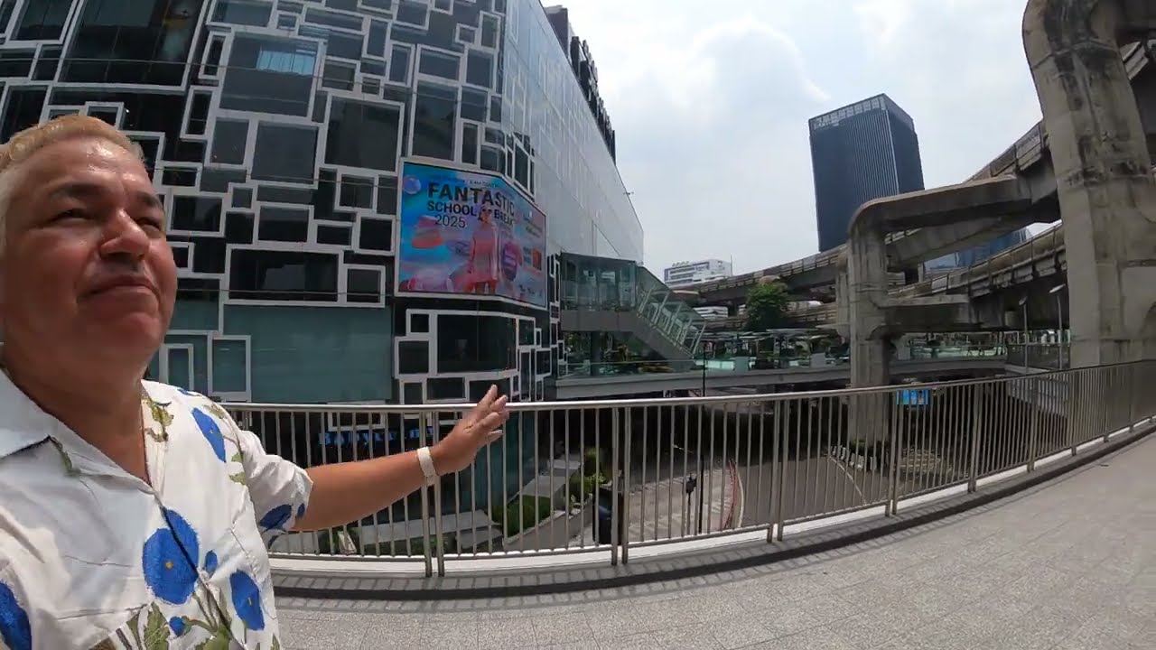 🚶‍♂️VIE Hotel ➡️ OneSiam Skywalk Bangkok 🇹🇭 2025-04-01