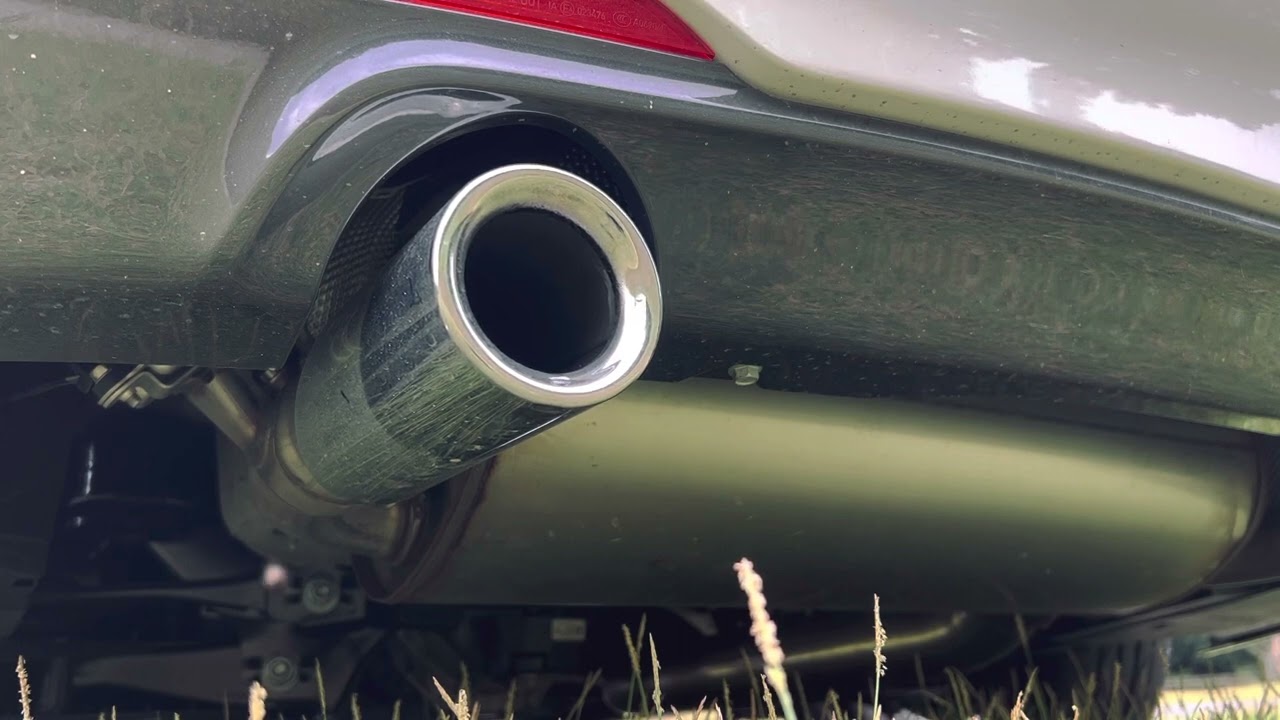 BMW F30 340i Msport stock exhaust sound b58b30a