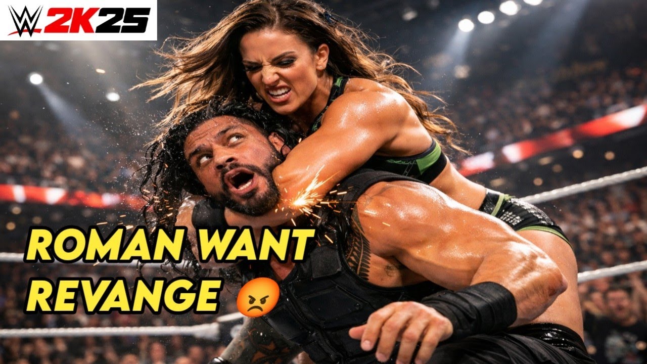 ROMAN REIGNS DESTROYS CHELSEA GREEN! 😱 WWE 2K25 Brutal Match